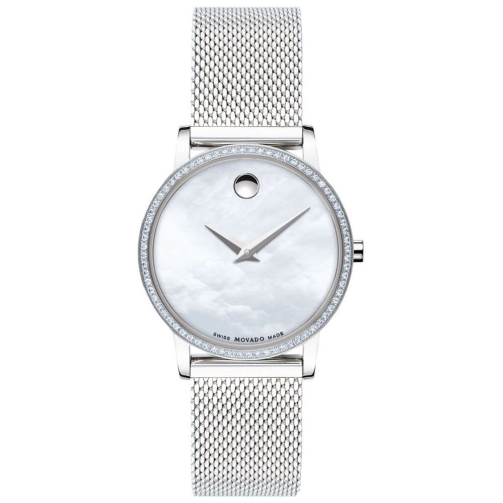 Movado Women's Museum Mother of Pearl Dial Watch - 607306